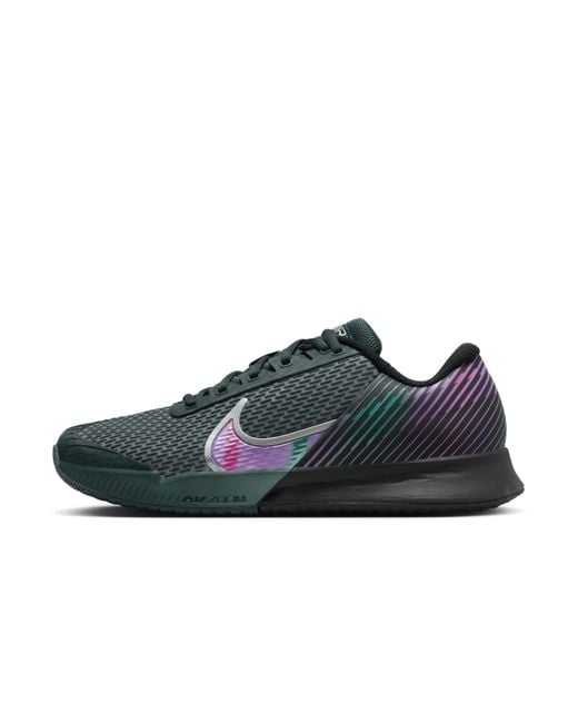 Nike Blue Court Air Zoom Vapor Pro 2 Premium Hard Court Tennis Shoes for men