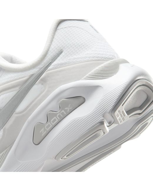 Nike White Structure Plus Road Running Shoes