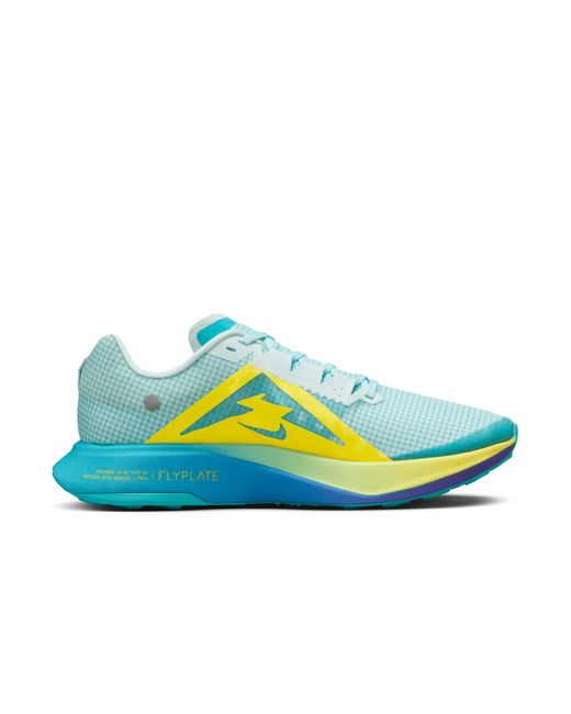 Nike Blue Ultrafly Trail-Racing Shoes for men