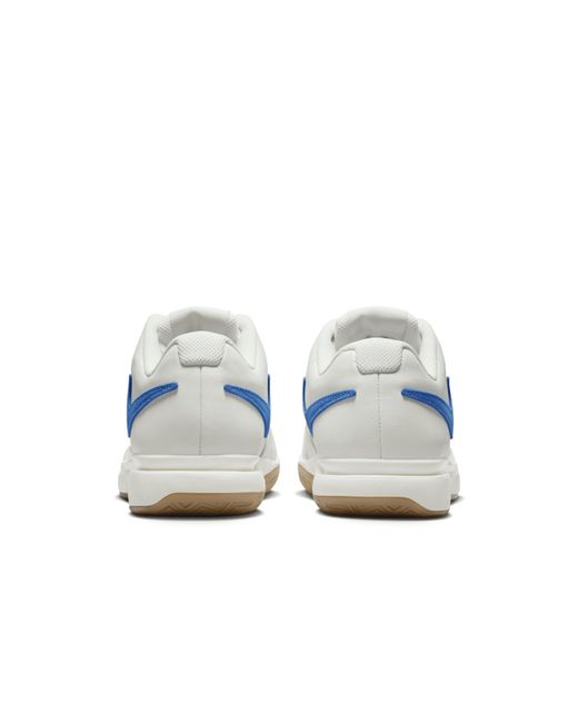 Nike White Court Air Zoom Vapor 9.5 Tour Leather Tennis Shoes for men