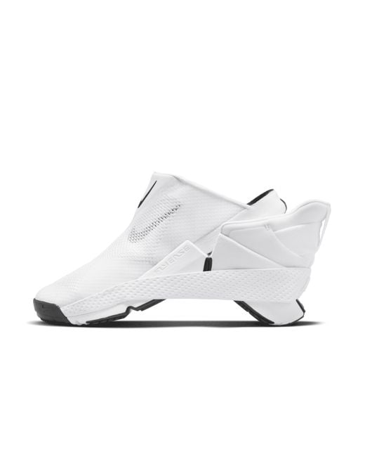 Nike Go Flyease Easy On/off Shoes in White | Lyst