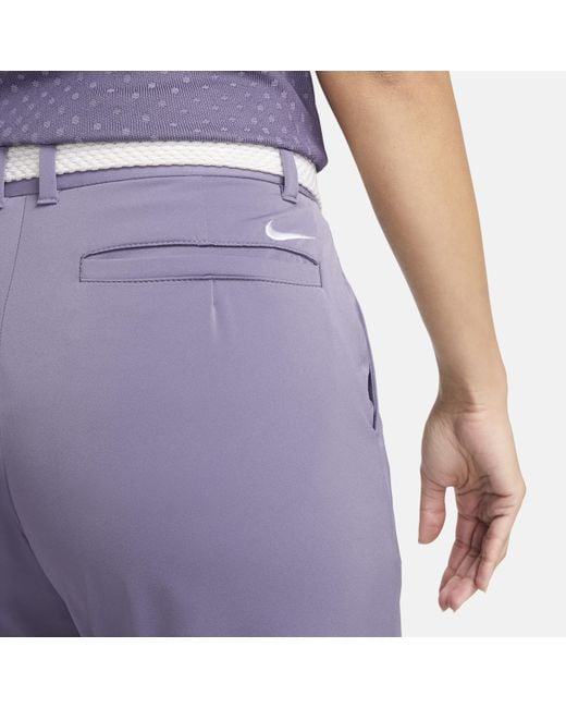 Pantaloni da golf dri-fit tour di Nike in Purple