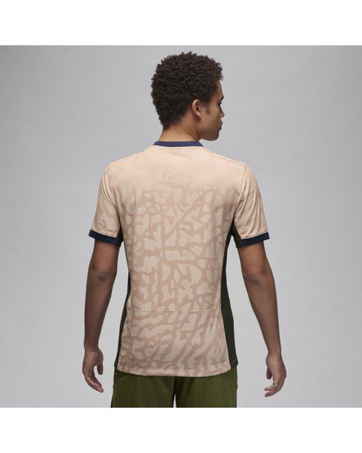 Nike Natural Paris Saint-germain 2023/24 Match Fourth Jordan Dri-fit Adv Football Authentic Shirt 50% Recycled Polyester for men