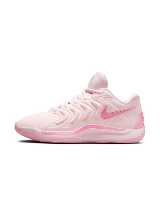 Nike Pink Kd17 'Aunt Pearl' Basketball Shoes for men