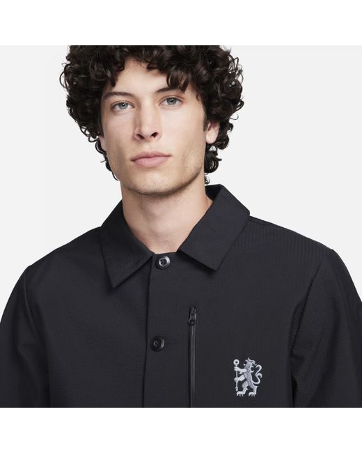 Nike Black Chelsea F.c. Sb Storm-fit Jacket Polyester for men