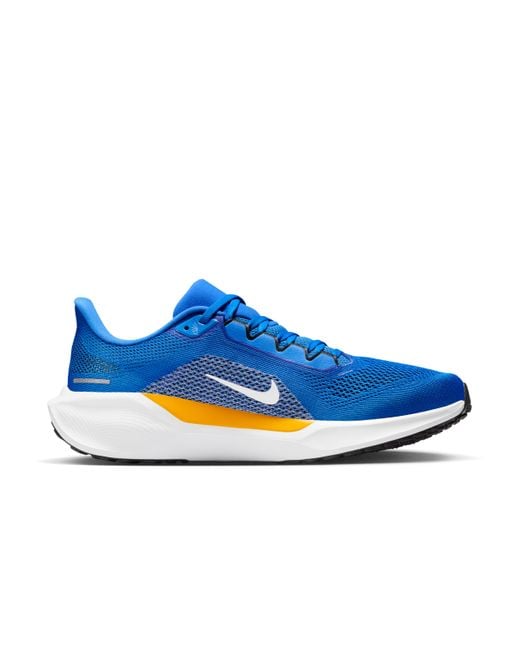 Nike Blue Los Angeles Chargers Pegasus 41 Nfl Road Running Shoes for men