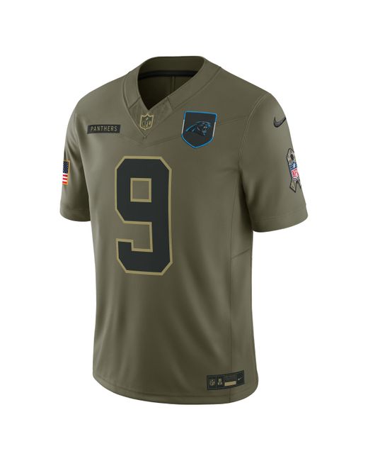 Nike Men's Green Bryce Young Carolina Panthers Salute To Service