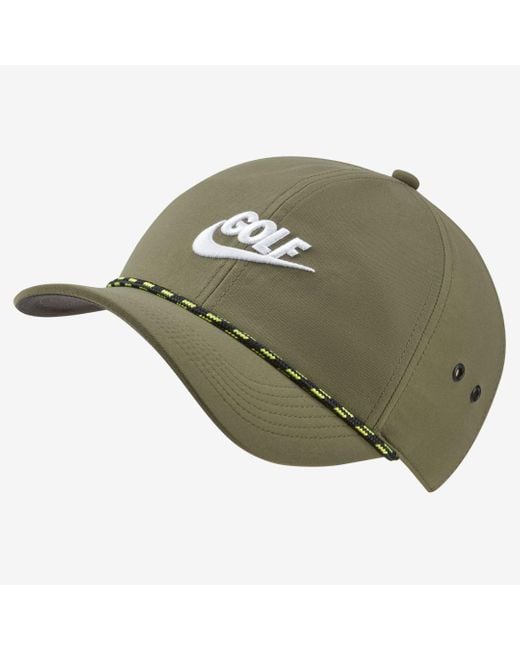 Nike Aerobill Classic99 Golf Hat (medium Olive) in Green for Men | Lyst