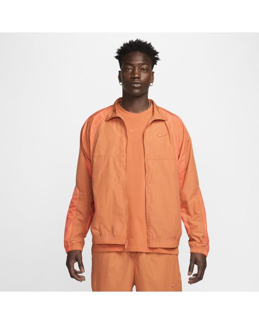 Nike orange and black tracksuit deals