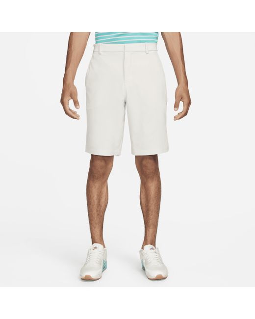 Nike White Dri-Fit Golf Shorts for men