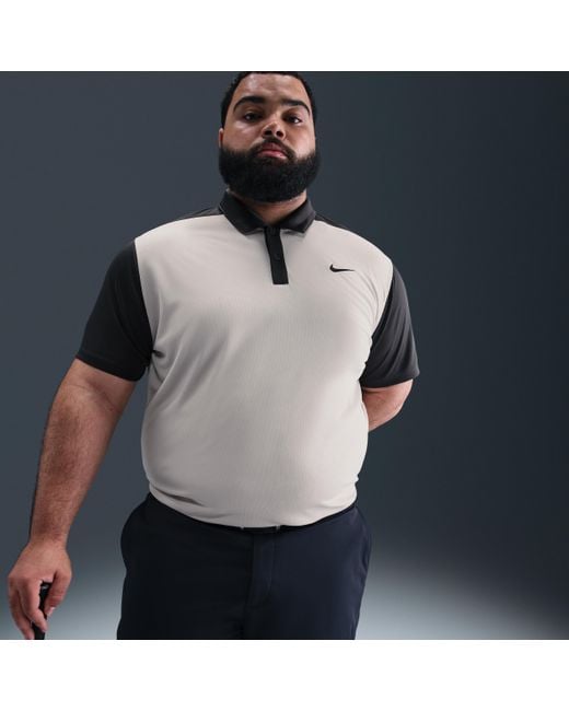 Nike Blue Victory+ Dri-Fit Golf Polo for men