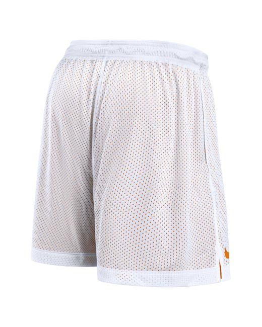 Nike Orange Tennessee Primetime Reversible Dri-Fit College Shorts for men