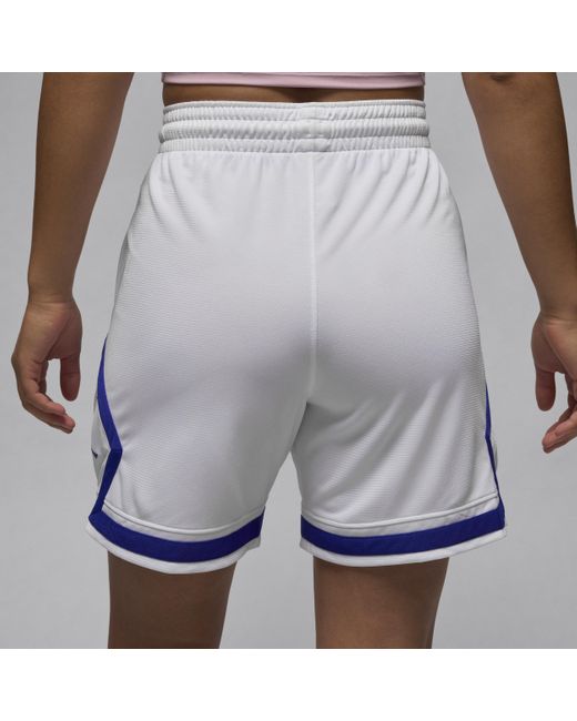 Nike White Jordan Sport Diamond Shorts Recycled Polyester/75% Recycled Polyester Minimum