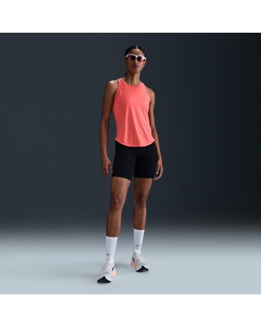 Nike Red Tempo Dri-Fit Running Tank Top