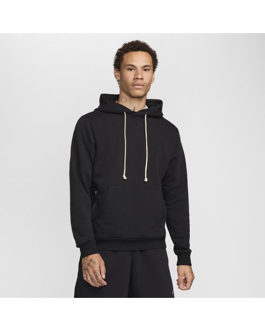 Nike Black Standard Issue Dri-Fit Pullover Basketball Hoodie for men