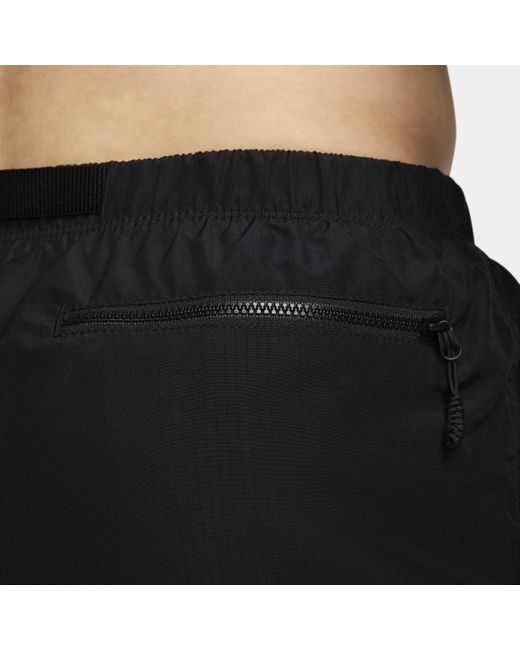 Nike Black Swim Voyage 5" Volley Shorts for men