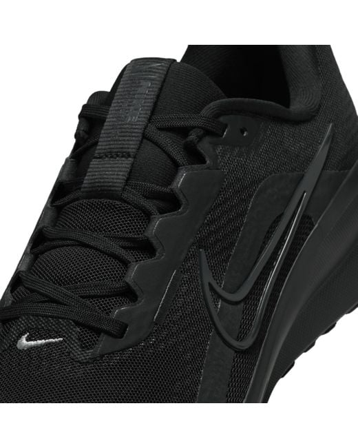 Nike Black Downshifter 13 Road Running Shoes for men