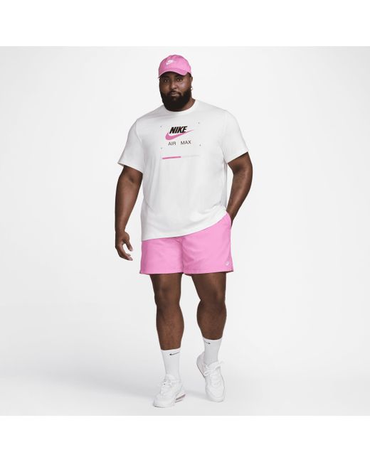 Nike White Sportswear T-shirt Cotton for men