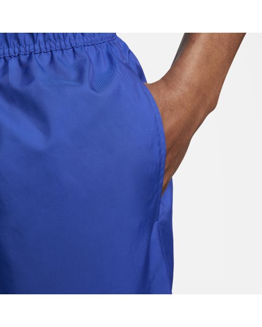 Shorts flow in tessuto club di Nike in Blue da Uomo