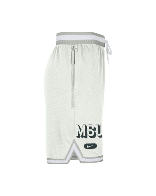 Nike White Michigan State Dna 3.0 Dri-fit College Shorts for men