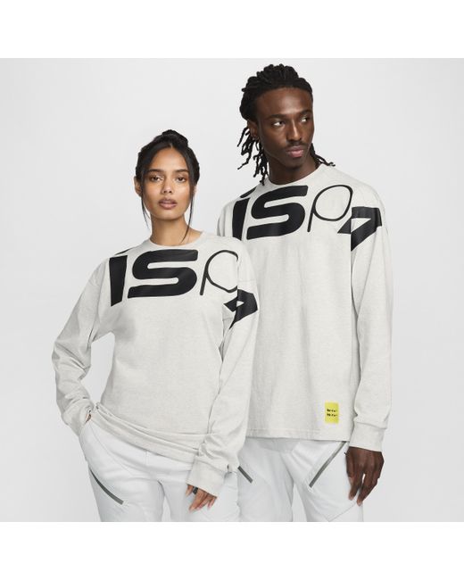 Nike White Ispa Long-sleeved Top