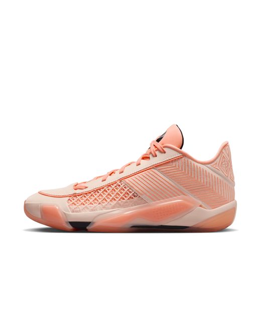 Nike Pink Nike Air Xxxviii Low Basketball Shoes for men