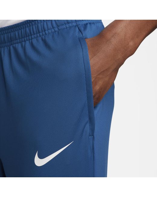 Nike Blue Strike Dri-fit Soccer Pants for men