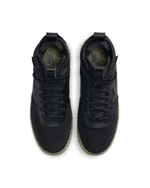 Duckboot lunar force 1 di Nike in Black da Uomo