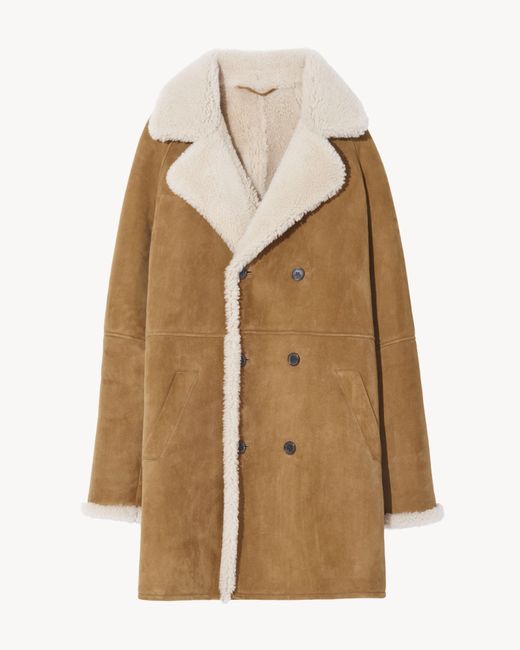 nili lotan shearling coat