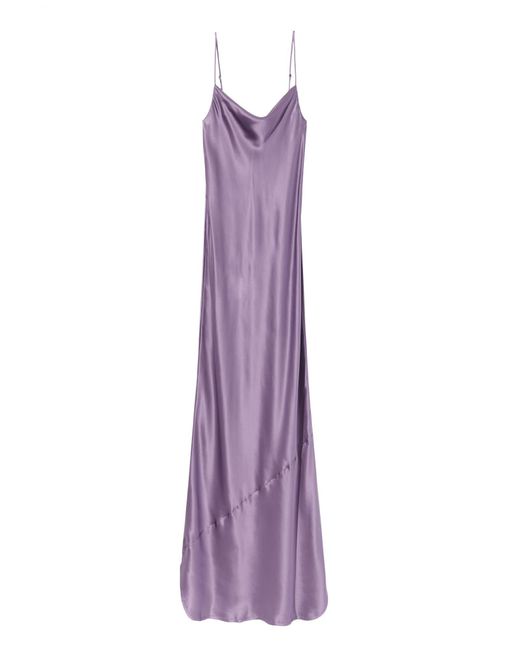 Nili Lotan Purple Juella Gown