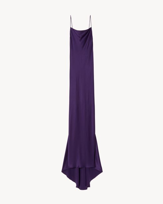 Nili Lotan Purple Elizabeth Gown