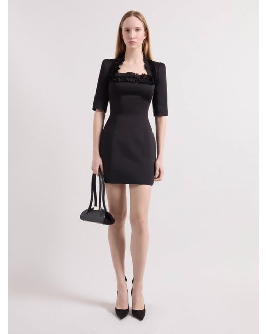 Nina Ricci Natural Cady Mini Dress