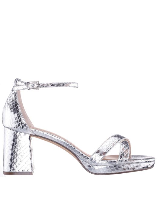 Nina Metallic Beau-silver