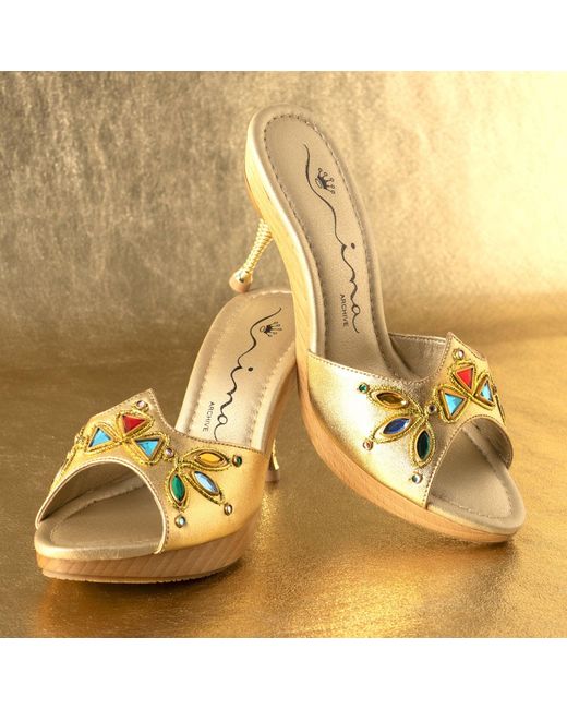 Nina Metallic Delight-gold