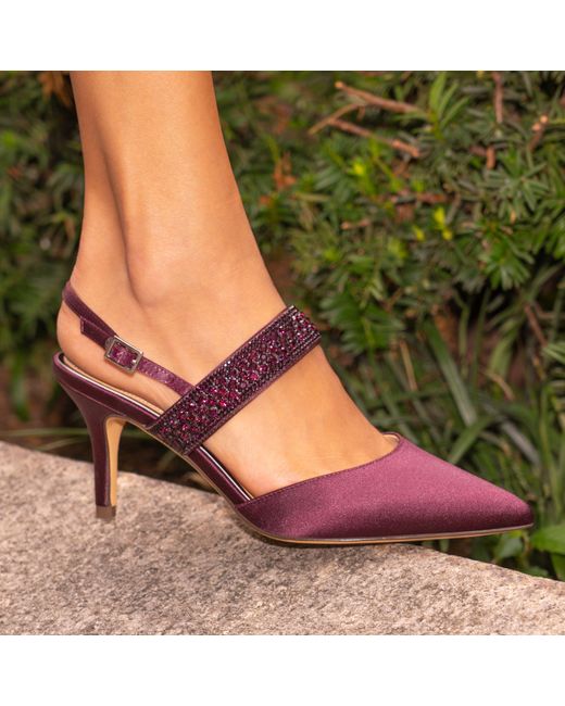 Nina Purple Trista-bordeaux
