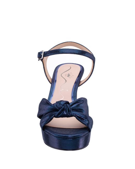 Nina Blue Floren-navy
