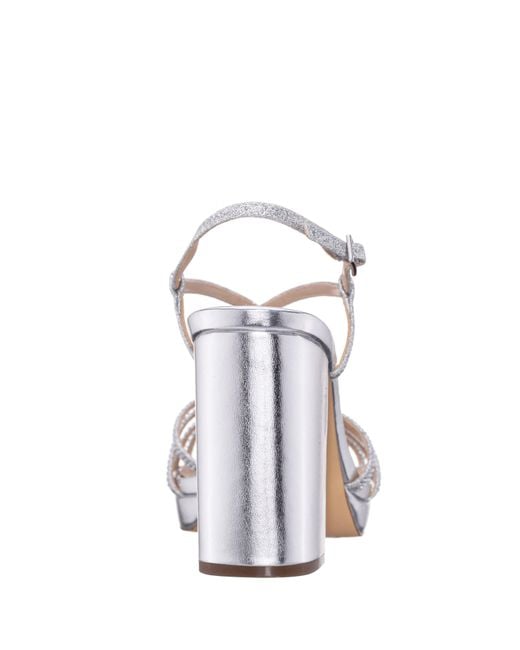 Nina Summer-silver Metallic