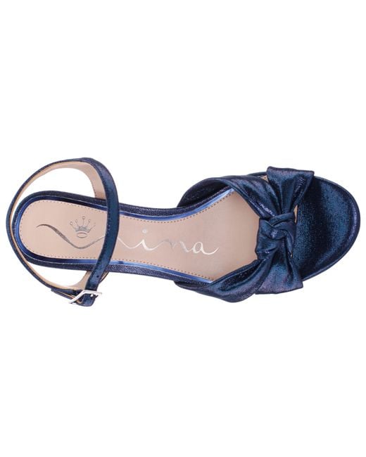 Nina Blue Floren-navy