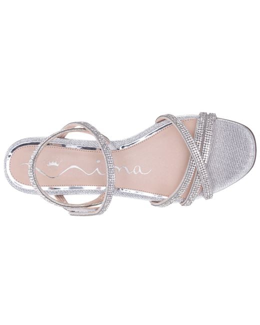 Nina White Sonja-silver