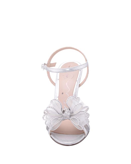 Nina Metallic Vayda-silver