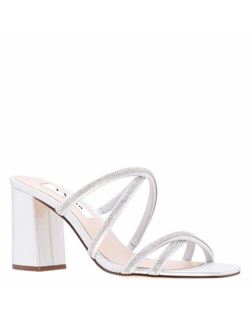 CHIKO Kayle Open Toe Block Heels Slides Sandals