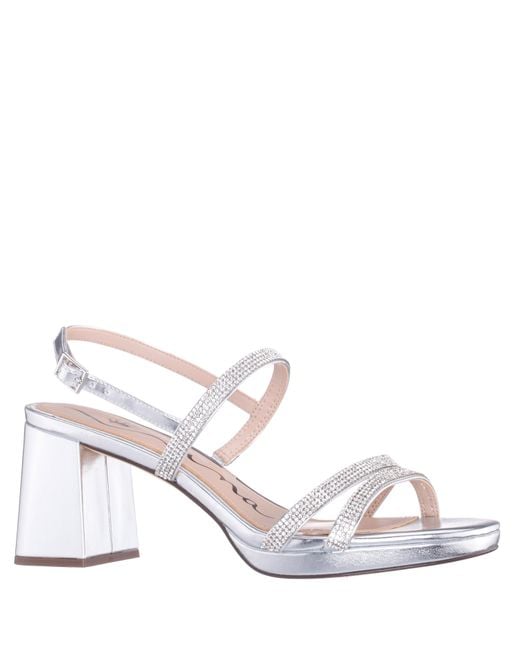 Nina White Berna-silver