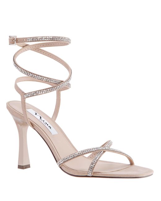 Nina Denise-alamo Tan-suede in Metallic | Lyst