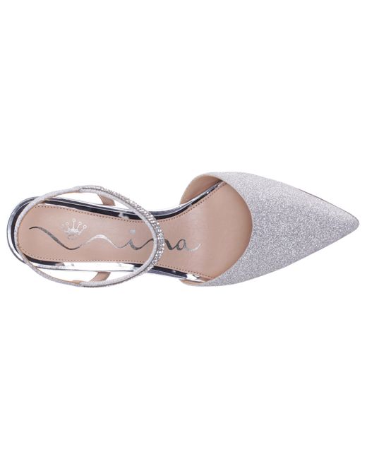 Nina Metallic Taisha-silver