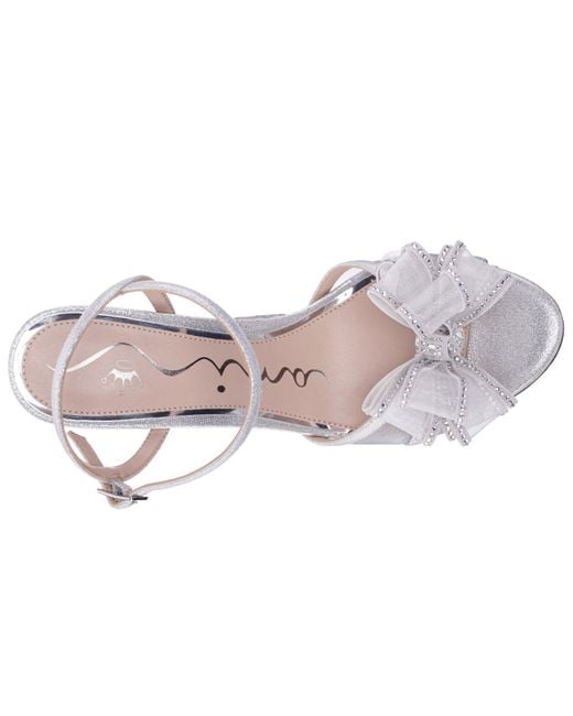 Nina Metallic Vayda-silver