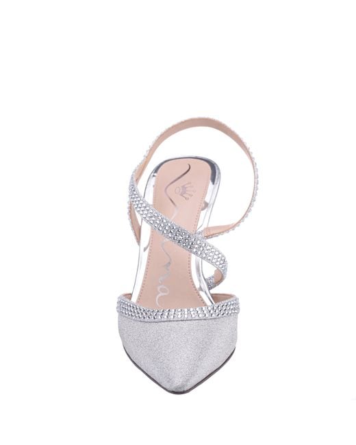 Nina Metallic Nicara-silver
