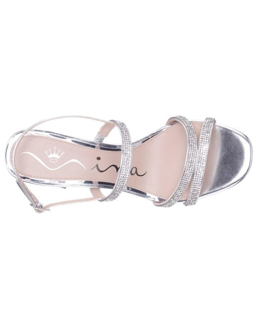 Nina White Berna-silver