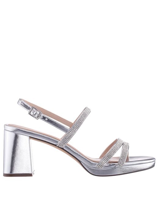 Nina White Berna-silver