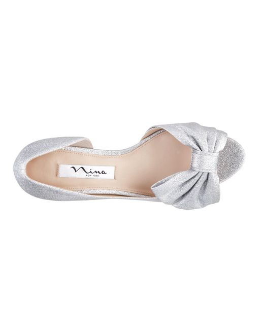 Nina Metallic Fay-new Silver
