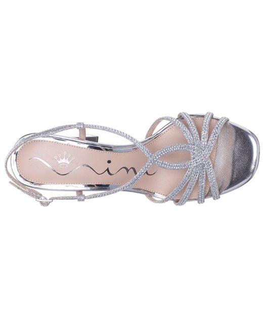 Nina Summer-silver Metallic